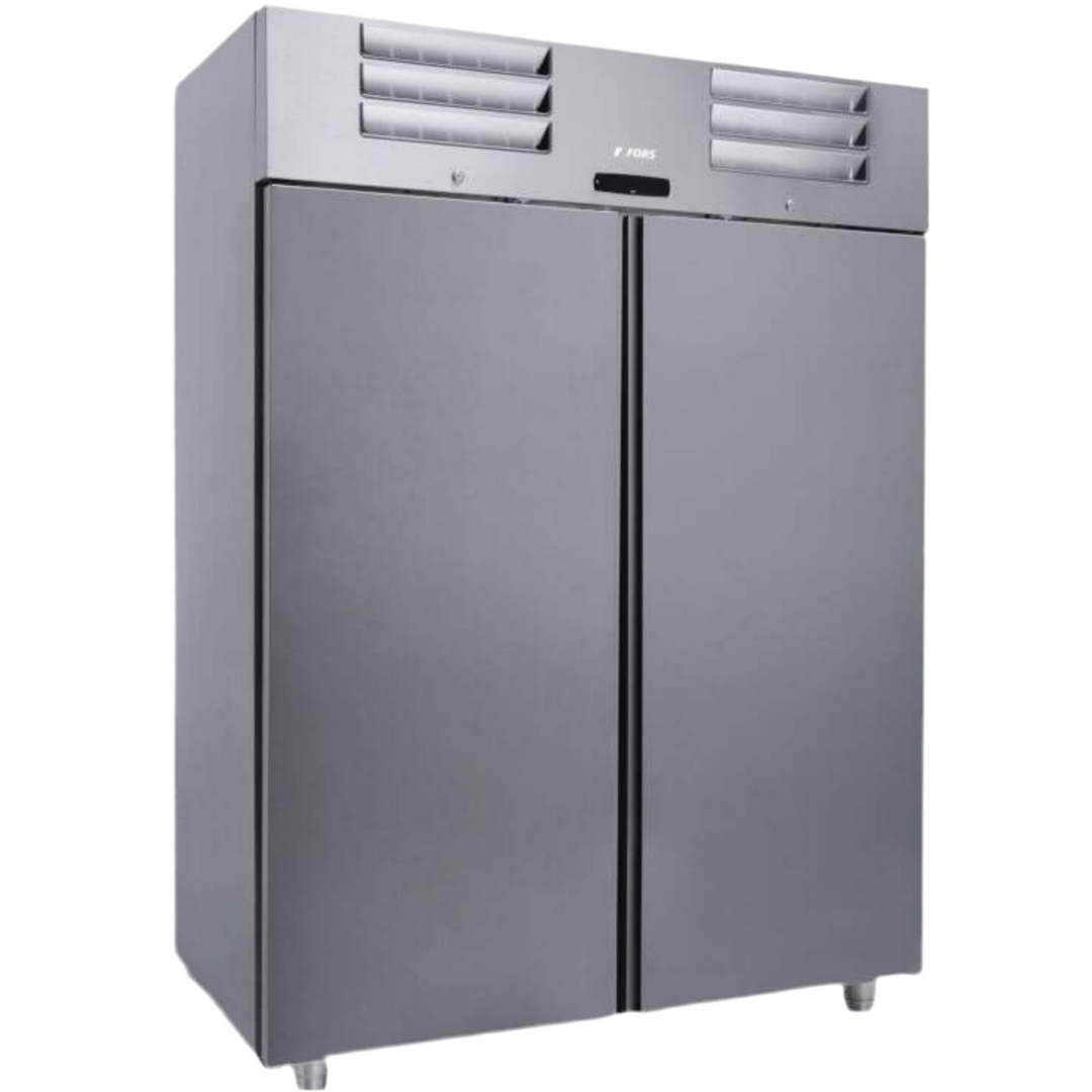 FORS Gefrierschrank, doppelte Volltür, Edelstahl, GN 2/1 - DGFV 1400 ES