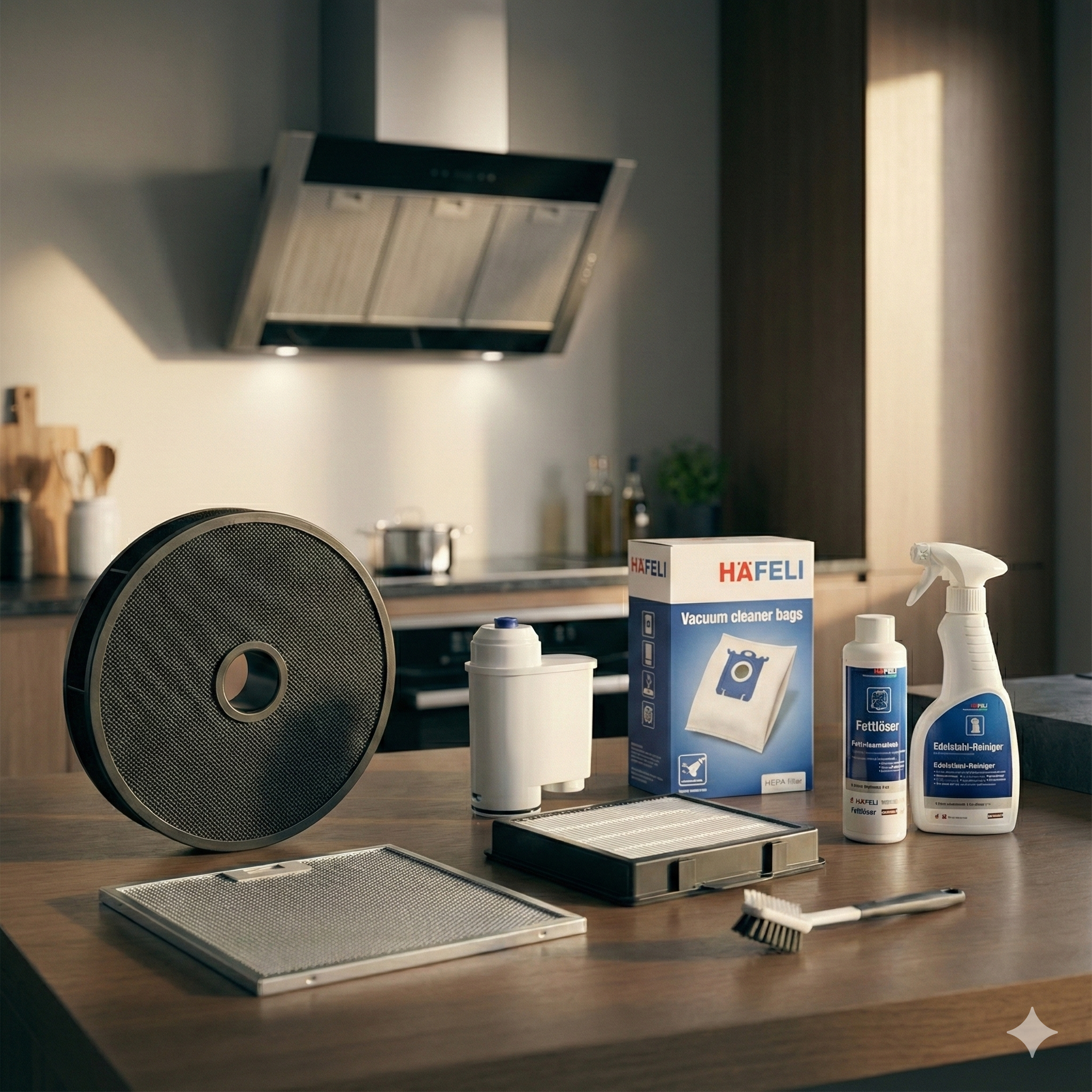Ersatzteile, Zubehör und Reiniger für Abzüge Staubsauger Filtration