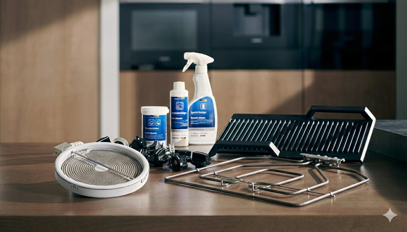 Ersatzteile, Zubehör und Reiniger für Kochfelder & Öfen