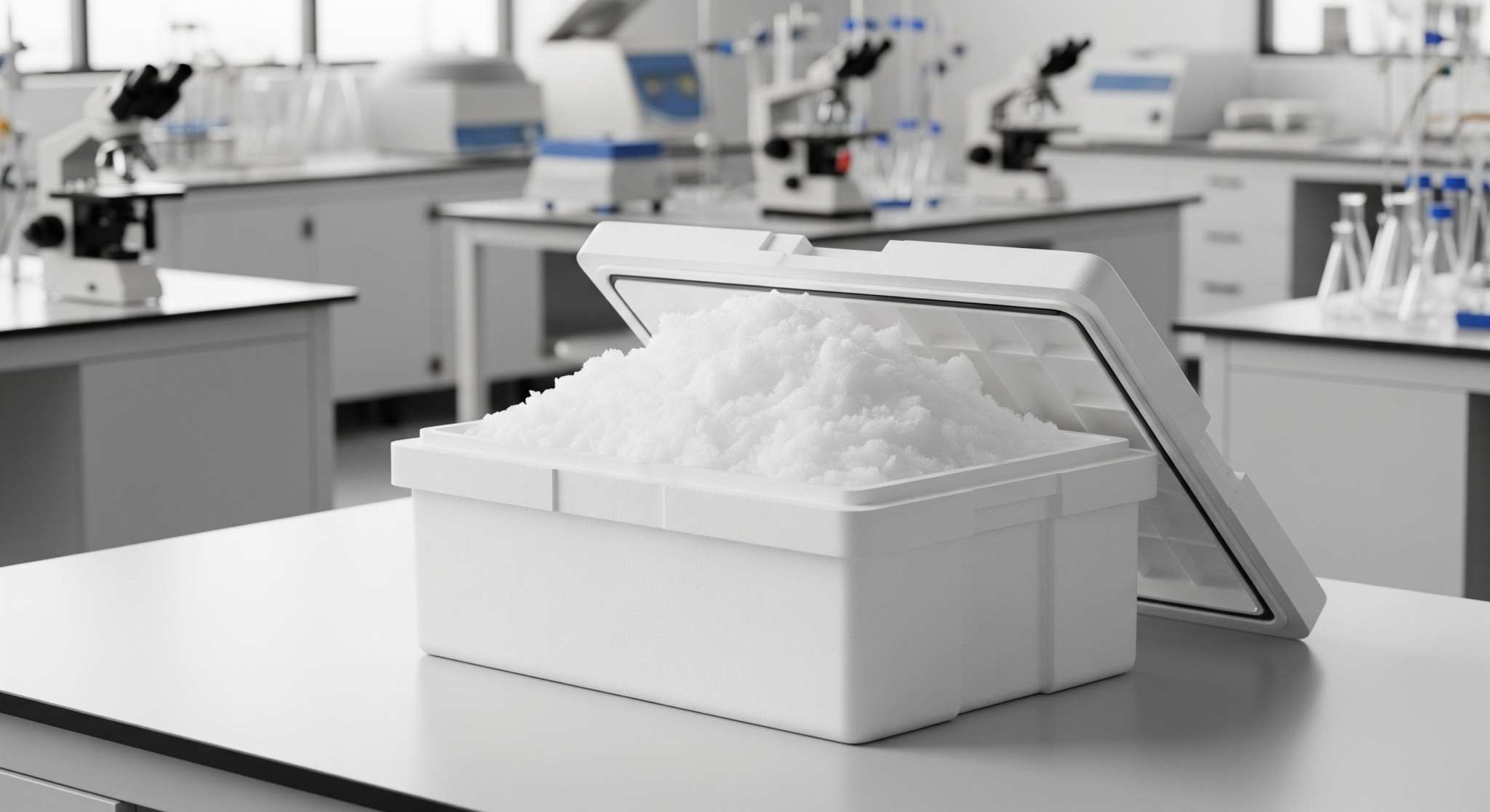 Eisflockenmaschine Labor