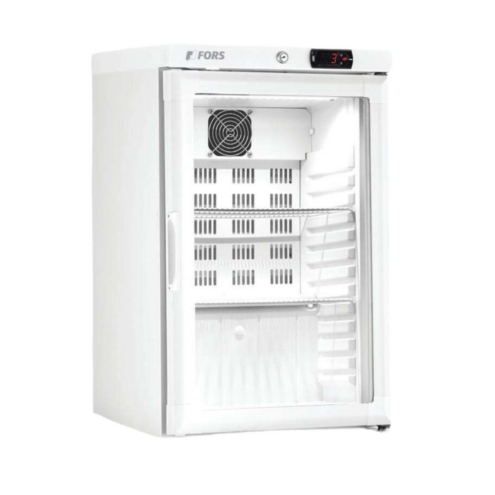 FORS Kühlschrank, Glastür, weiß - CCV 50 WG