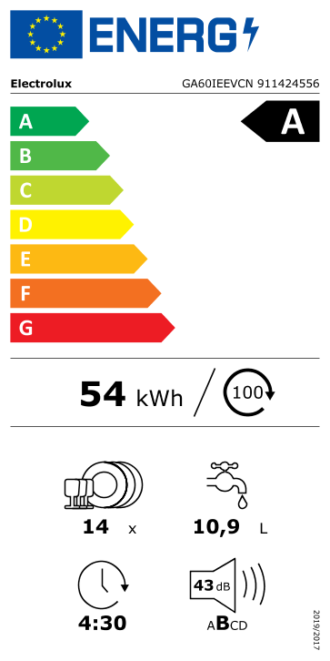 Electrolux Geschirrspüler GA60IEEVCN