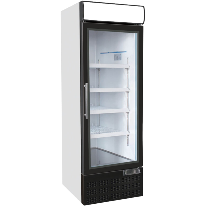 FORS Kühlschrank, Glastür/Display, weiss - PDCV 5000 G