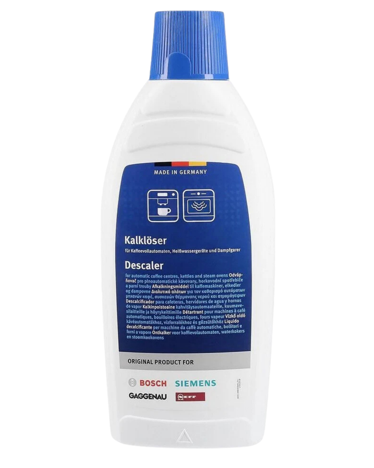 BSH Kalklöser für Kaffeevollautomaten, Heisswassergeräte und Dampfgarer 500ml