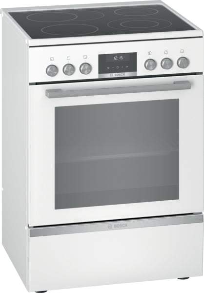 BOSCH Serie 6, freistehenden Elektroherd (Weiß) – HKS59A220C
