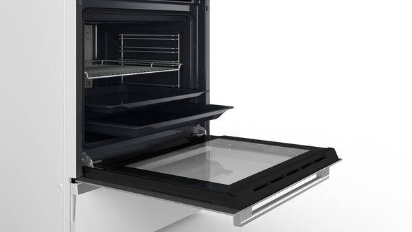 BOSCH Serie 6, freistehenden Elektroherd (Weiß) – HKS59A220C