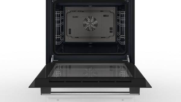 BOSCH Serie 6, freistehenden Elektroherd (Weiß) – HKS59A220C