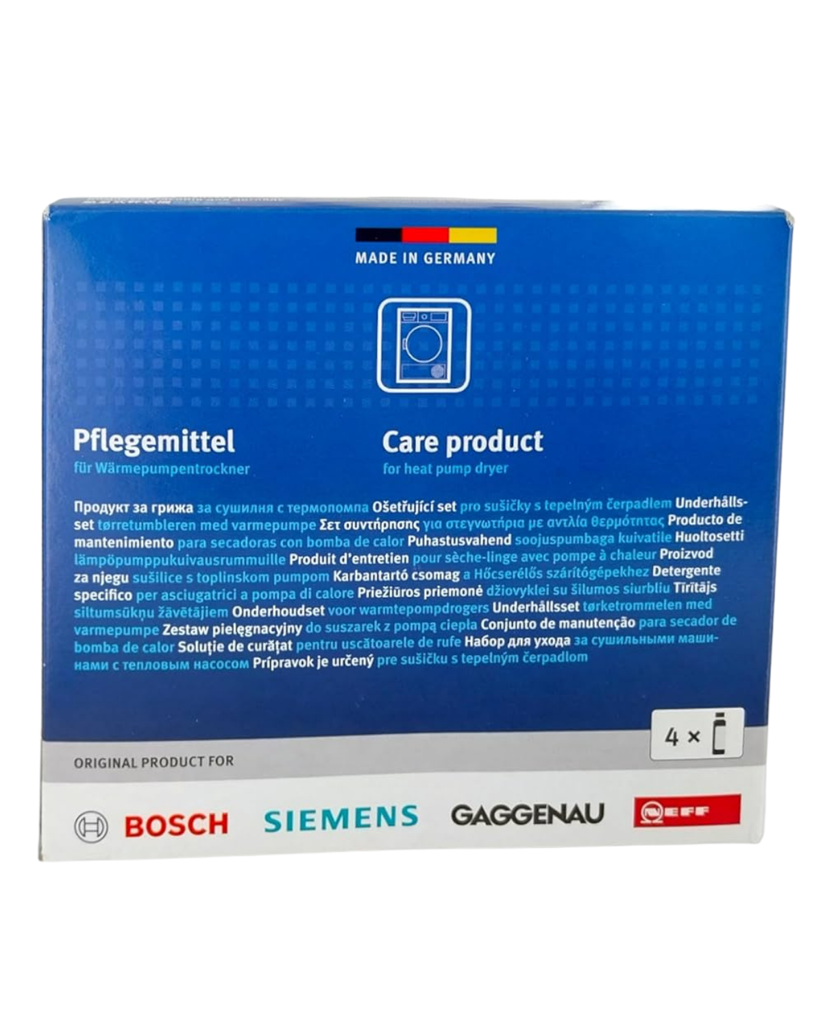 BSH Pflegemittel für Wärmepumpentrockner