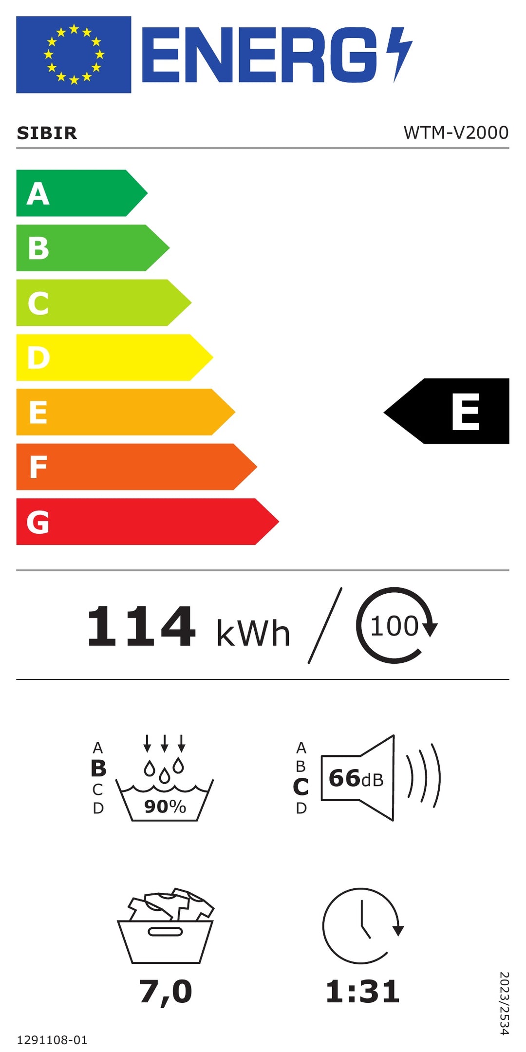 SIBIR Wäschetrockner WTM-V2000