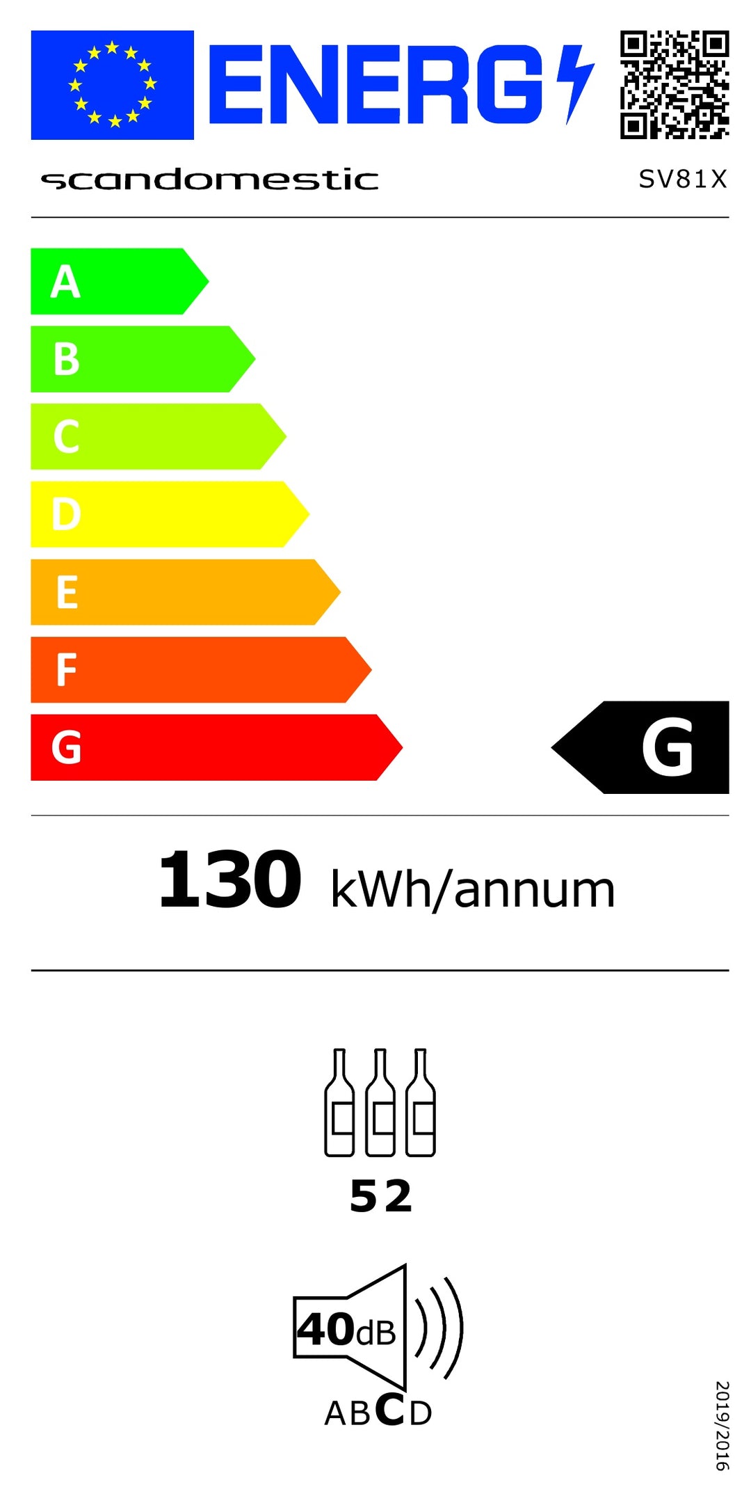 Scandomestic Weinkühler SV 81 X