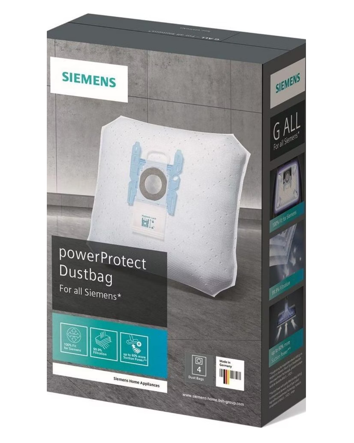 Siemens PowerProtect Staubbeutel Typ G ALL
