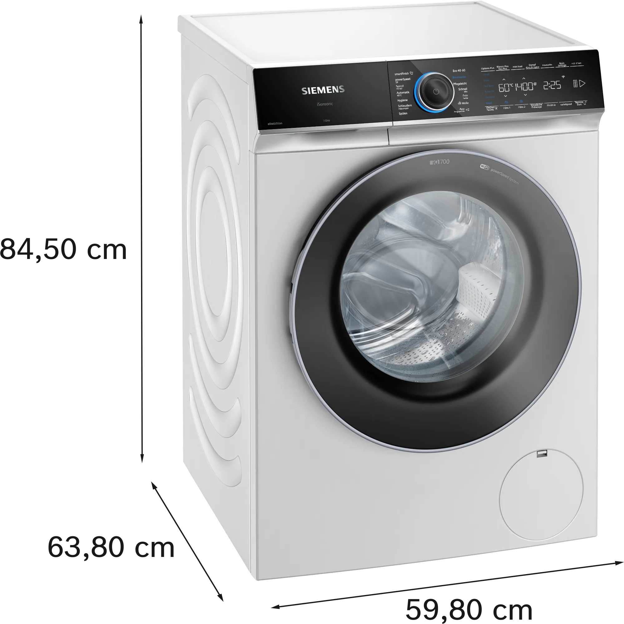 Siemens Waschmaschine WG44B2E1CH iQ700 - EEV26