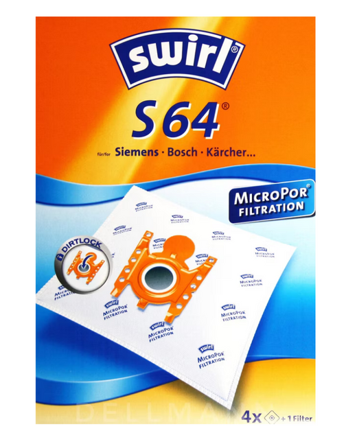 swirl S 64 MicroPor Staubsaugerbeutel