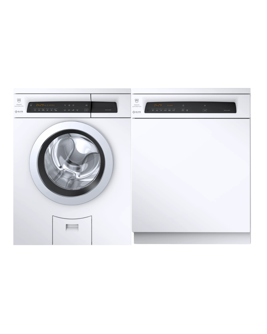 V-ZUG Waschset Waschmaschine Unimatic WA ELITE V2 & Wärmepumpentrockner Unimatic WP ELITE V2