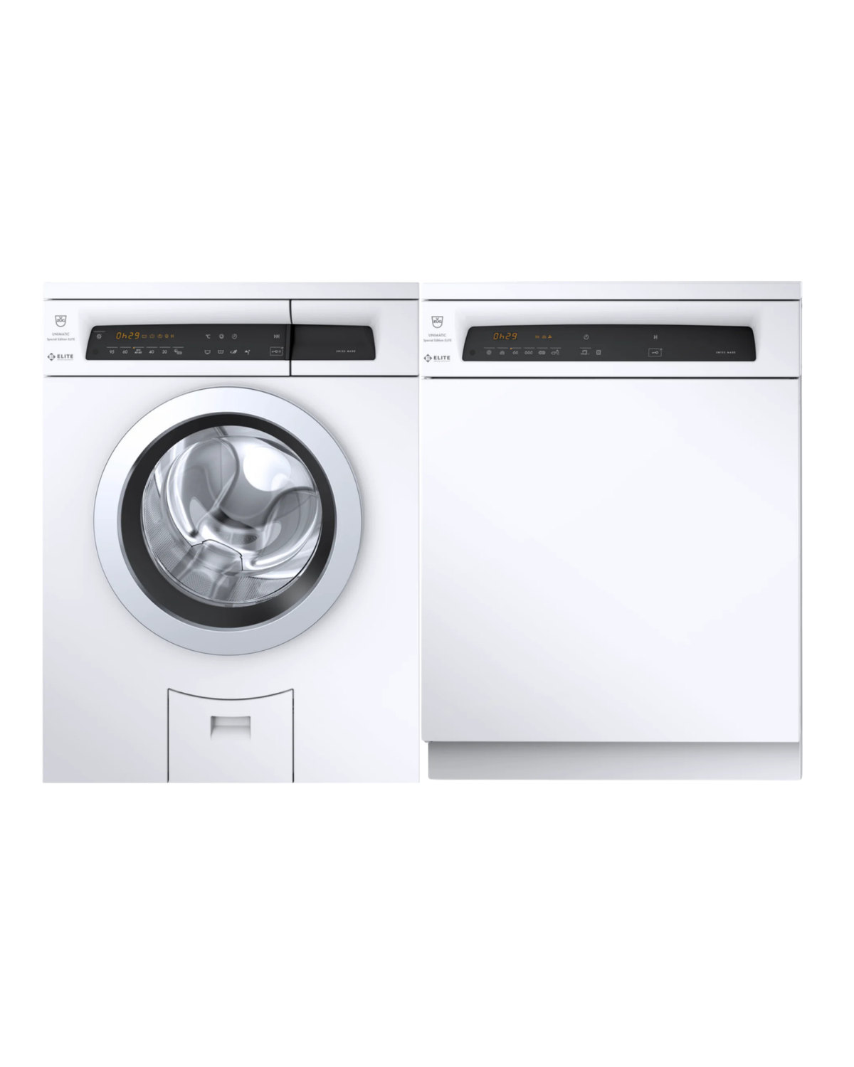 V-Zug Waschset Waschmaschine Unimatic WA ELITE V2 & Wärmepumpentrockner Unimatic WP ELITE V2 - EEV26