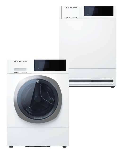 Schulthess Waschset Waschmaschine WA Serenity ELITE mit Aquastopp & Wärmepumpentrockner WT Serenity ELITE
